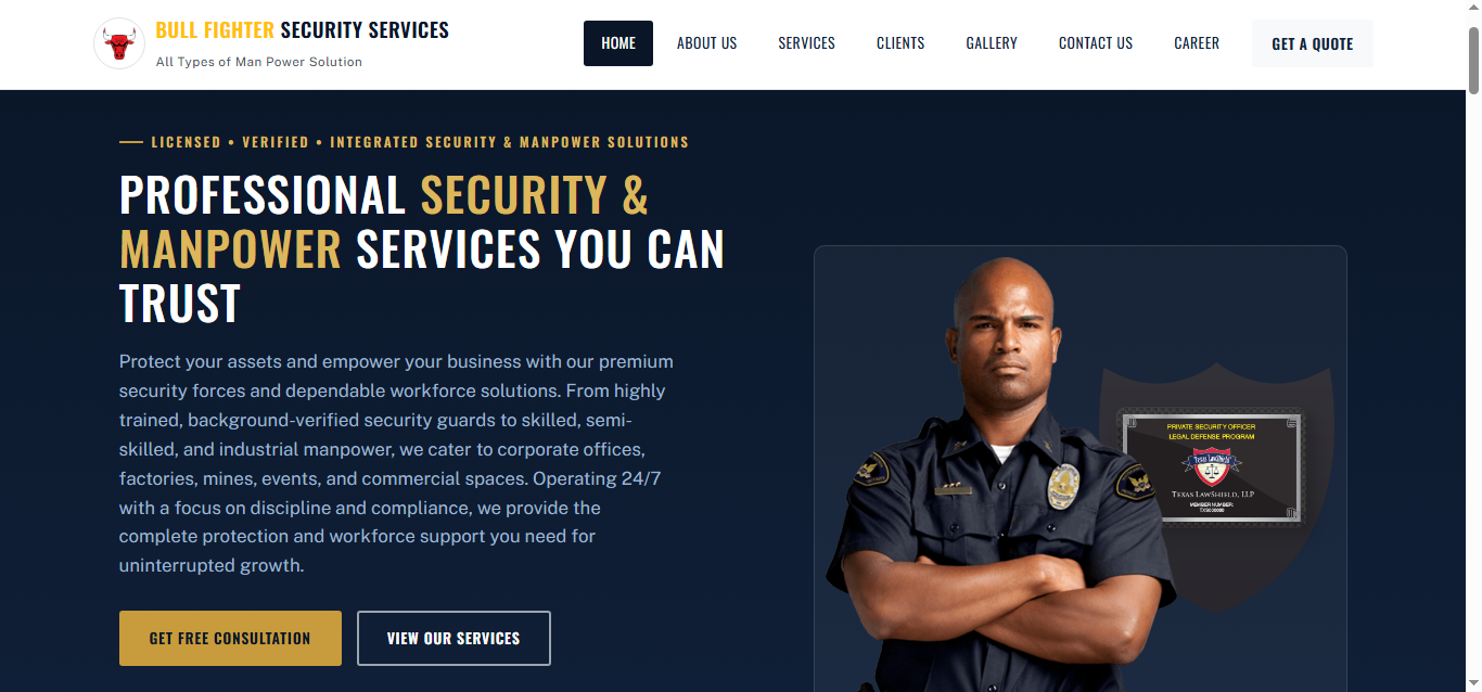Bull Fighter Security Services